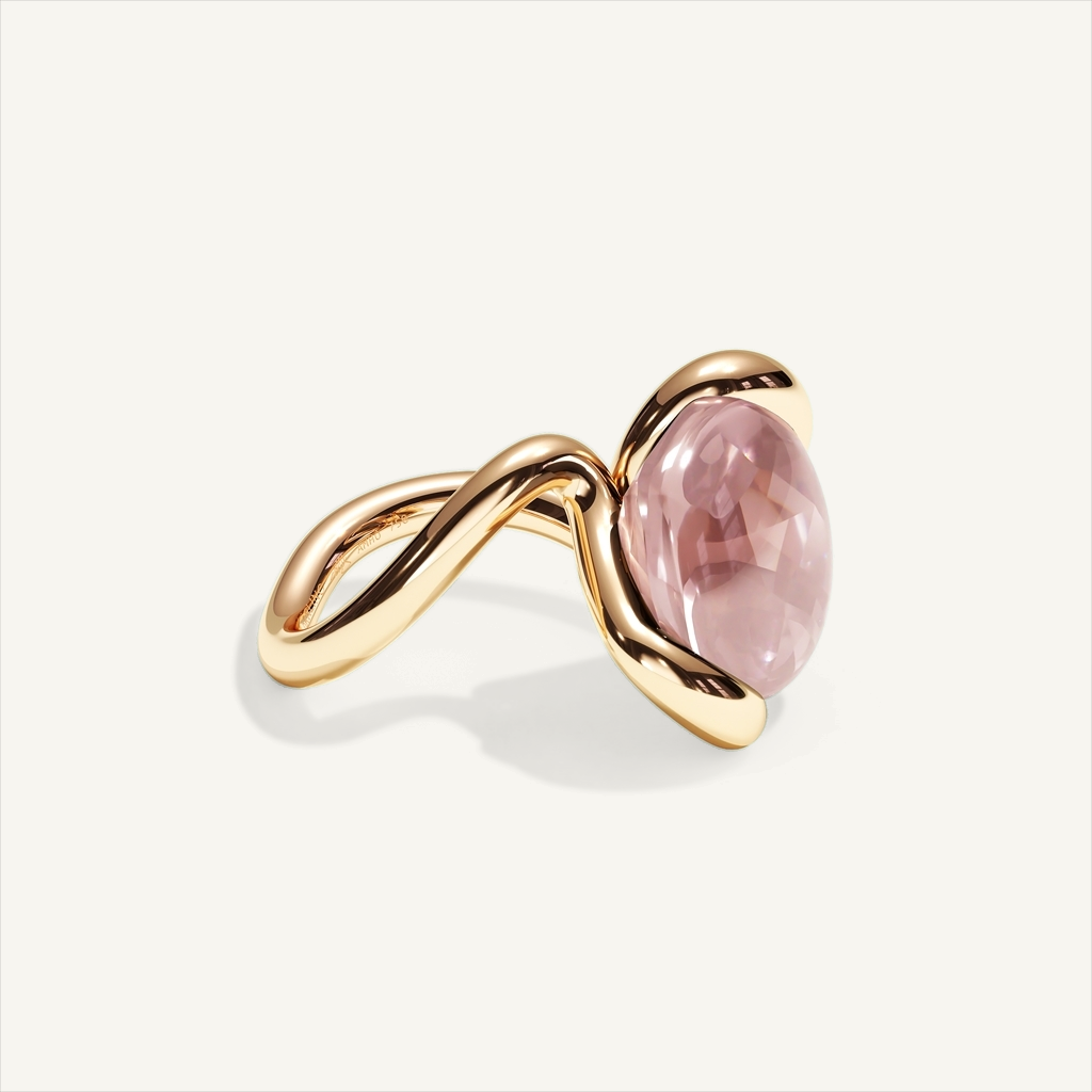 ATTACHE Stone Ring — product view