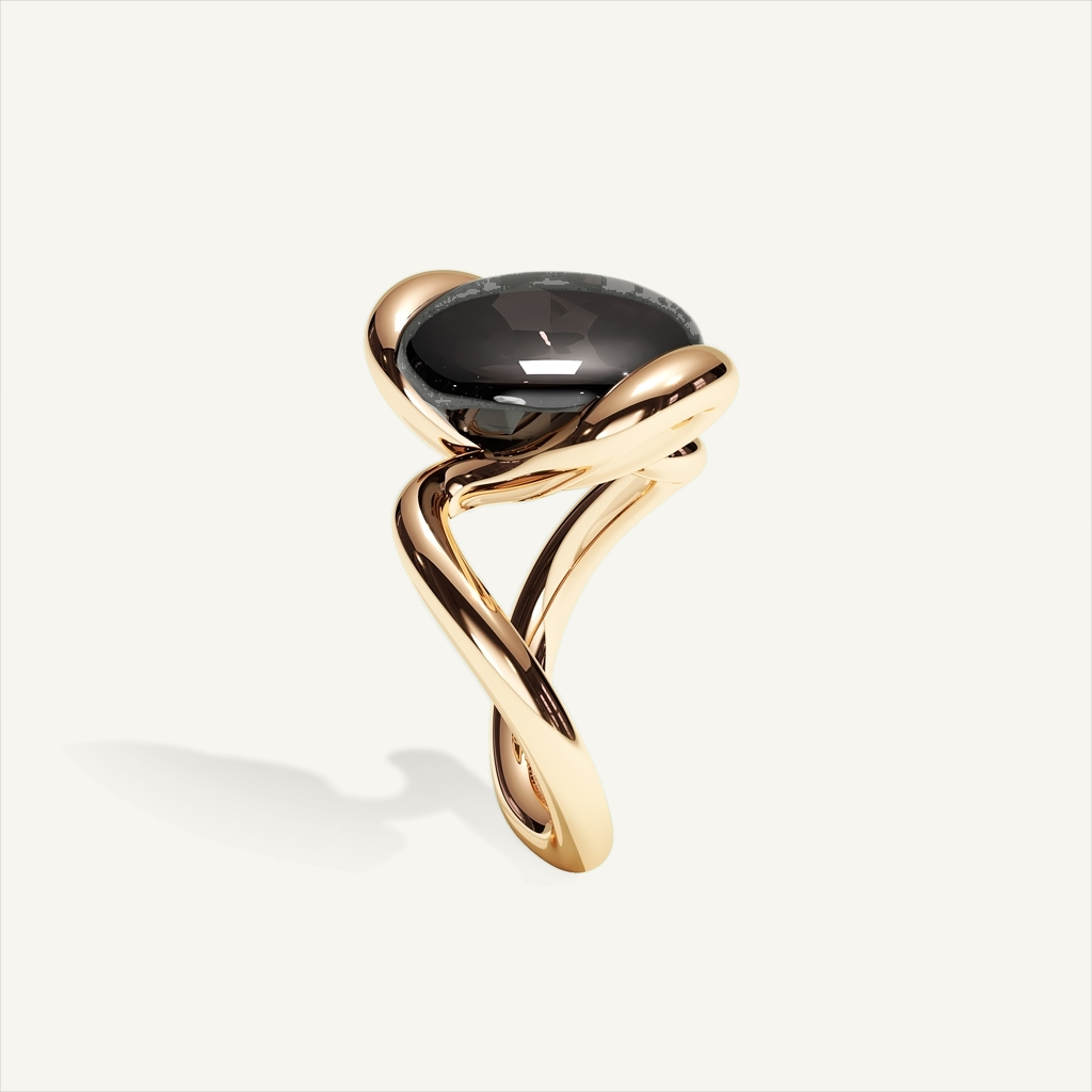 ATTACHE Stone Ring — product view