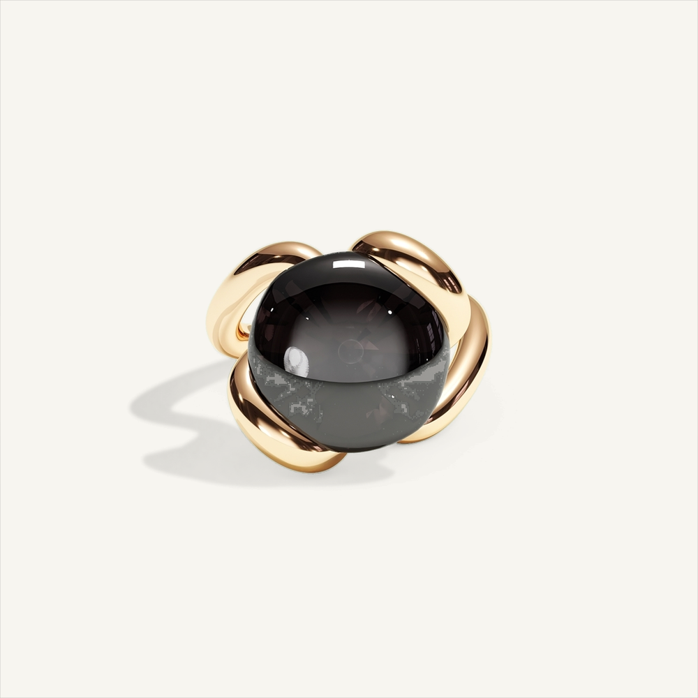 DEEP TEAL Stone Ring — product view