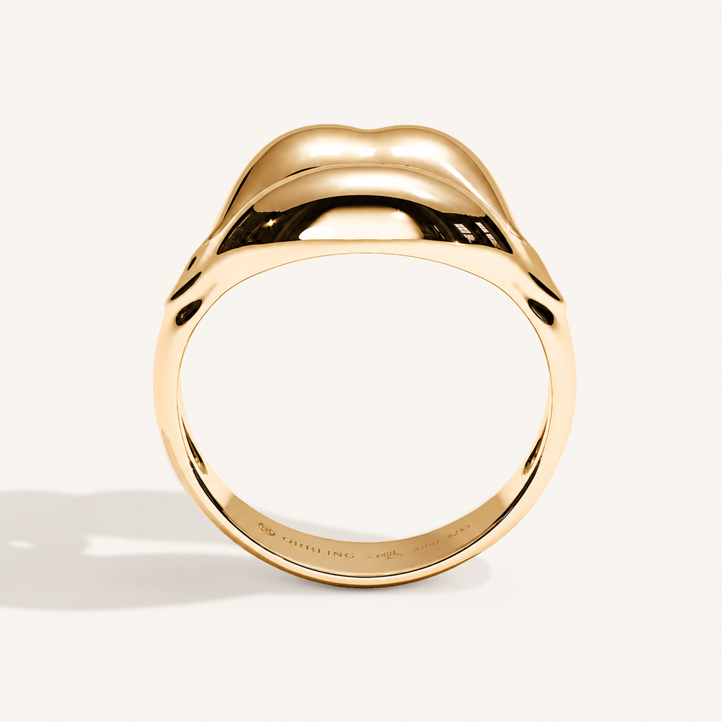 Vermilion Zone Diamond Bite Ring