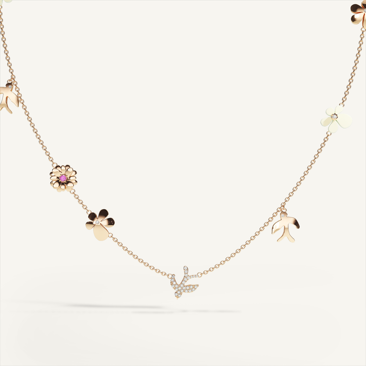 Little Nomad Rite of Spring Story Necklace — original product view 0