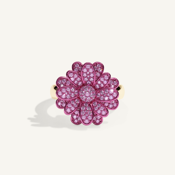Measures of Love Pink Pavé Ring – product view 1