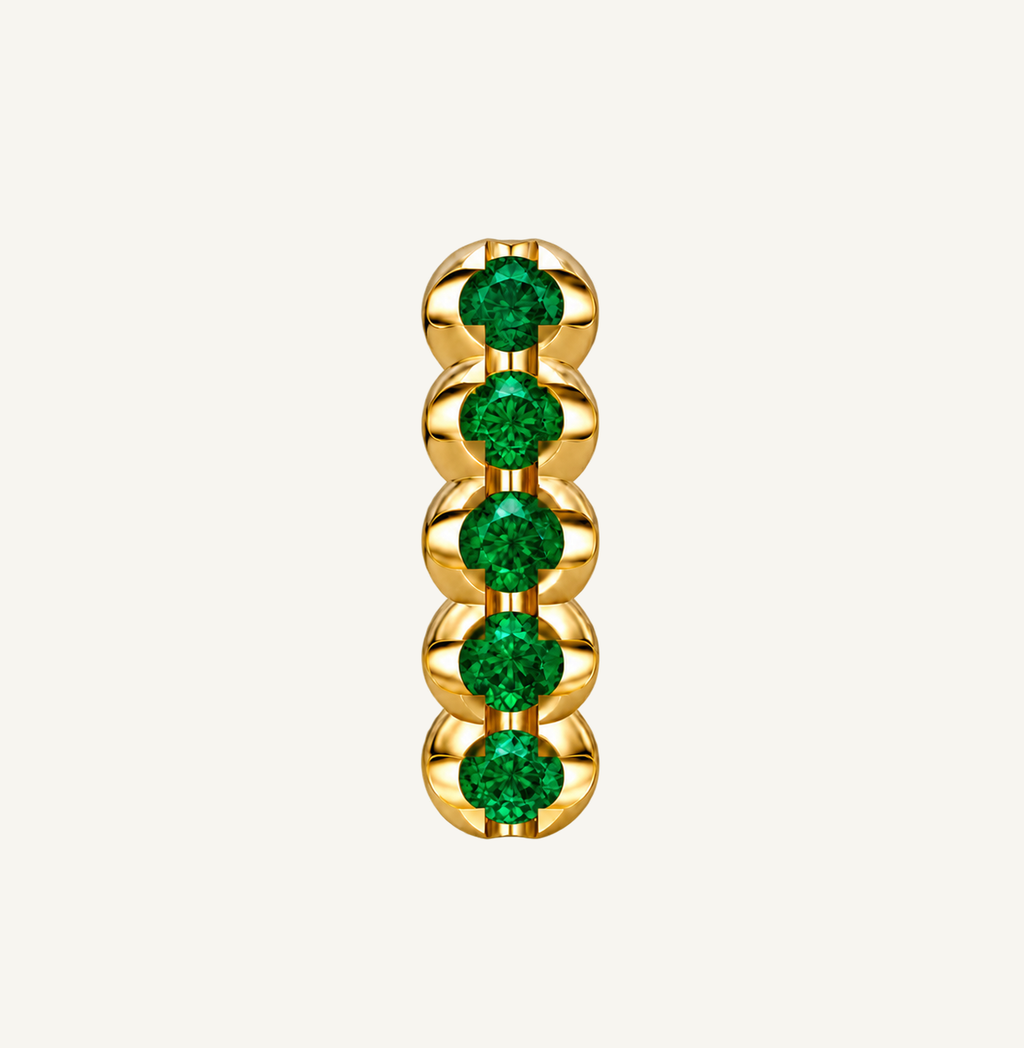 Molukule Icon Green Colour – front view