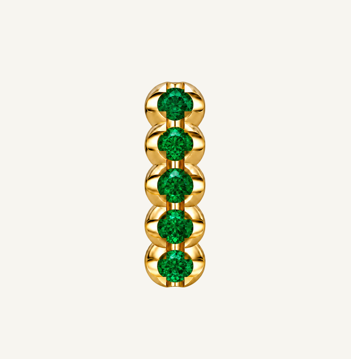Molukule Icon Green Colour – front view