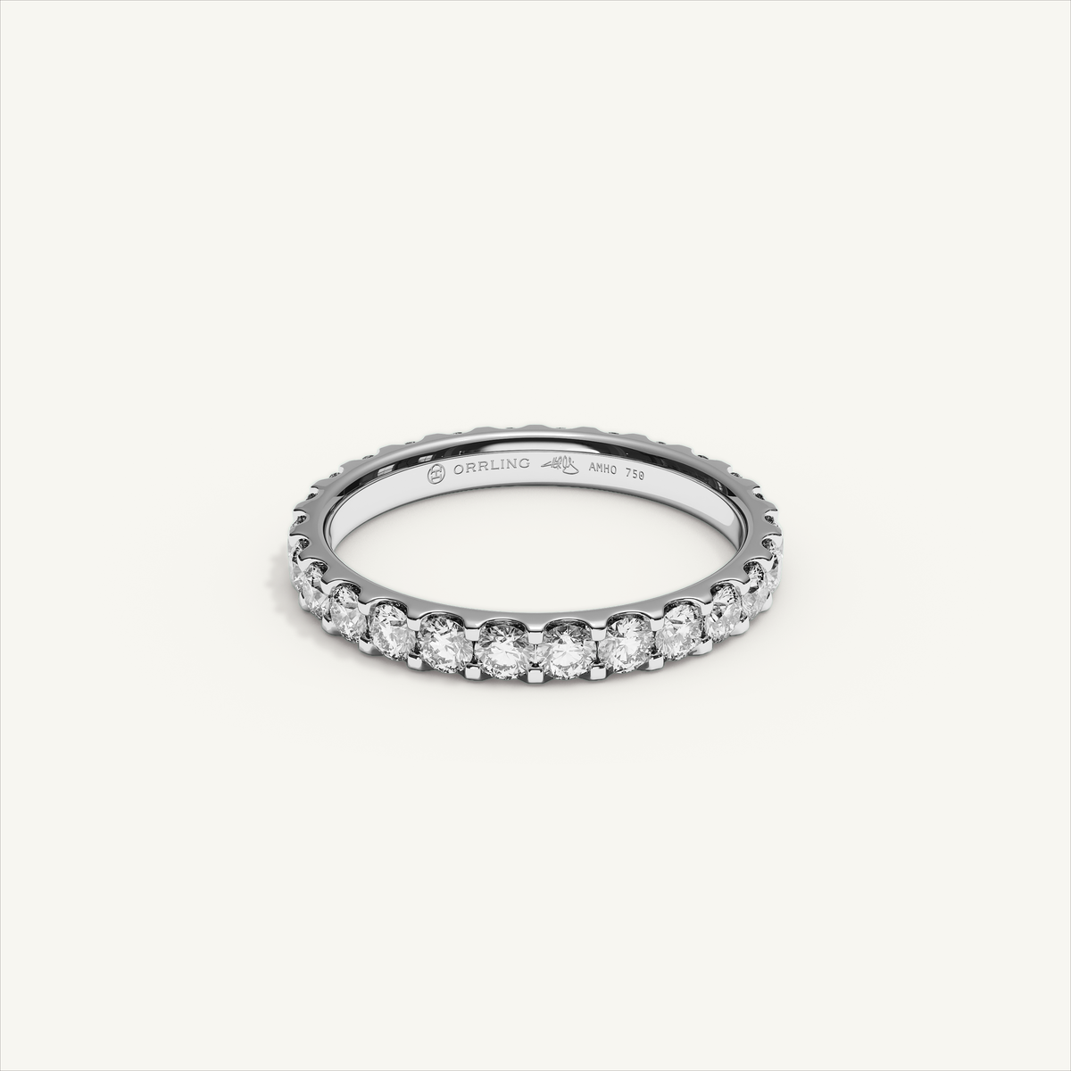 MONTE M25 3 mm Diamond Eternity Ring