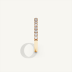 MONTE M25 Half Eternity Ring, 18K rose gold, view 4