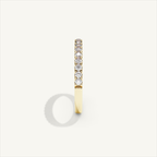 MONTE M25 Half Eternity Ring, 18K yellow gold, view 4
