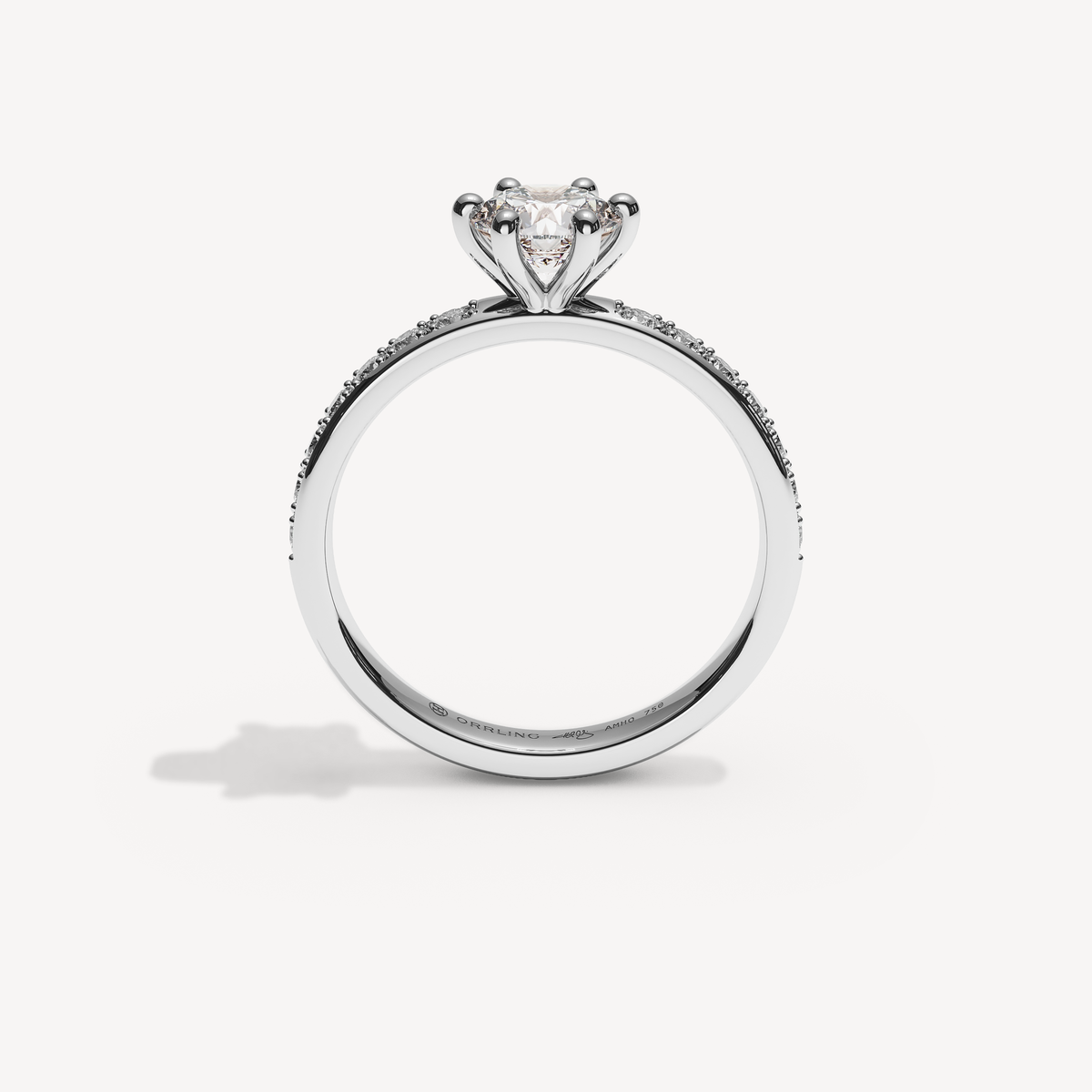 003) ORRIELLECANAL 92-2,5.  6 klo 0,75 + 0,02 sidstenar | White Gold | View 2
