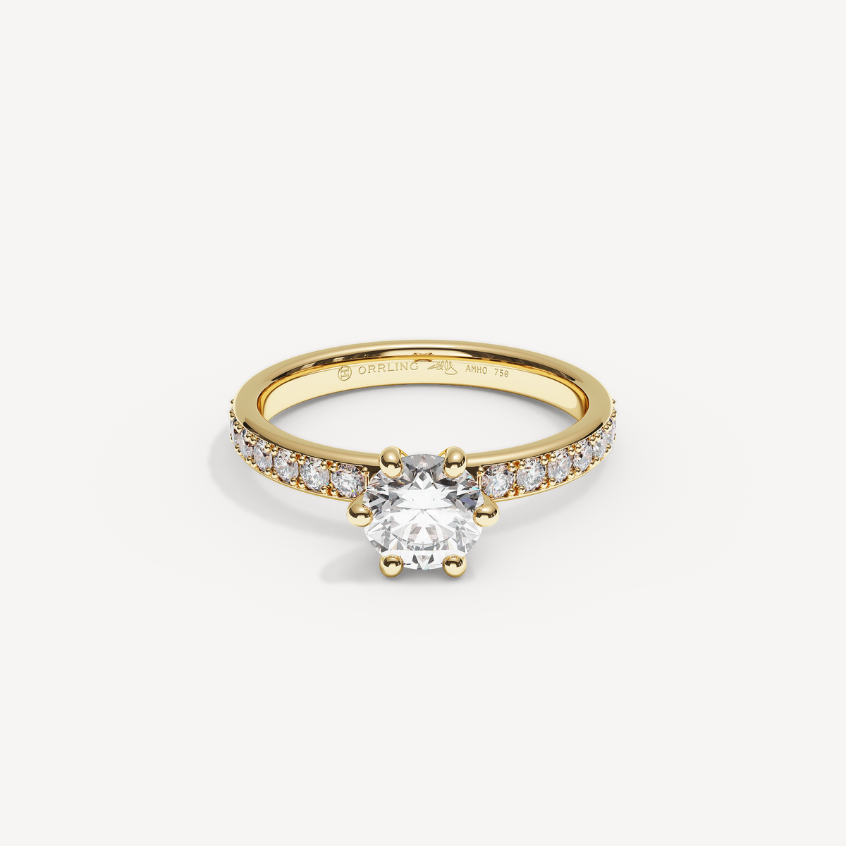003) ORRIELLECANAL 92-2,5.  6 klo 0,75 + 0,02 sidstenar | Yellow Gold | View 0