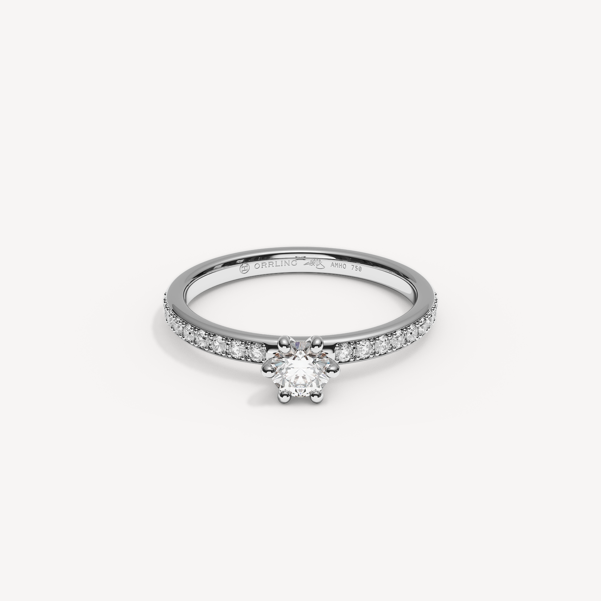 009) ORRIELLECANAL  92-2. 6 klo 0,25 + 0,01 sidstenar | White Gold | View 0