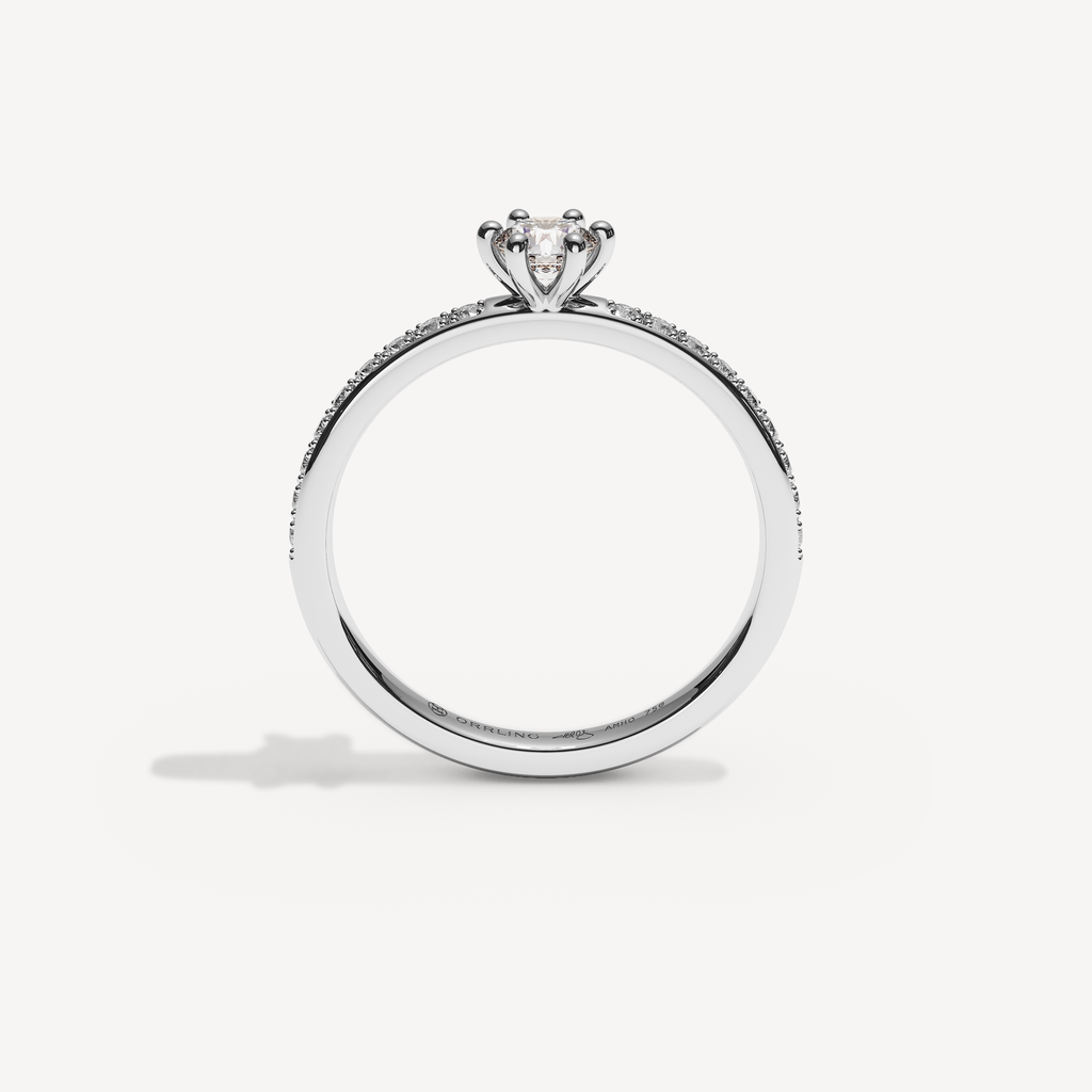 009) ORRIELLECANAL  92-2. 6 klo 0,25 + 0,01 sidstenar | White Gold | View 2