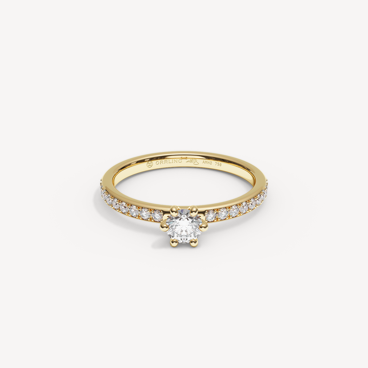 009) ORRIELLECANAL  92-2. 6 klo 0,25 + 0,01 sidstenar | Yellow Gold | View 0