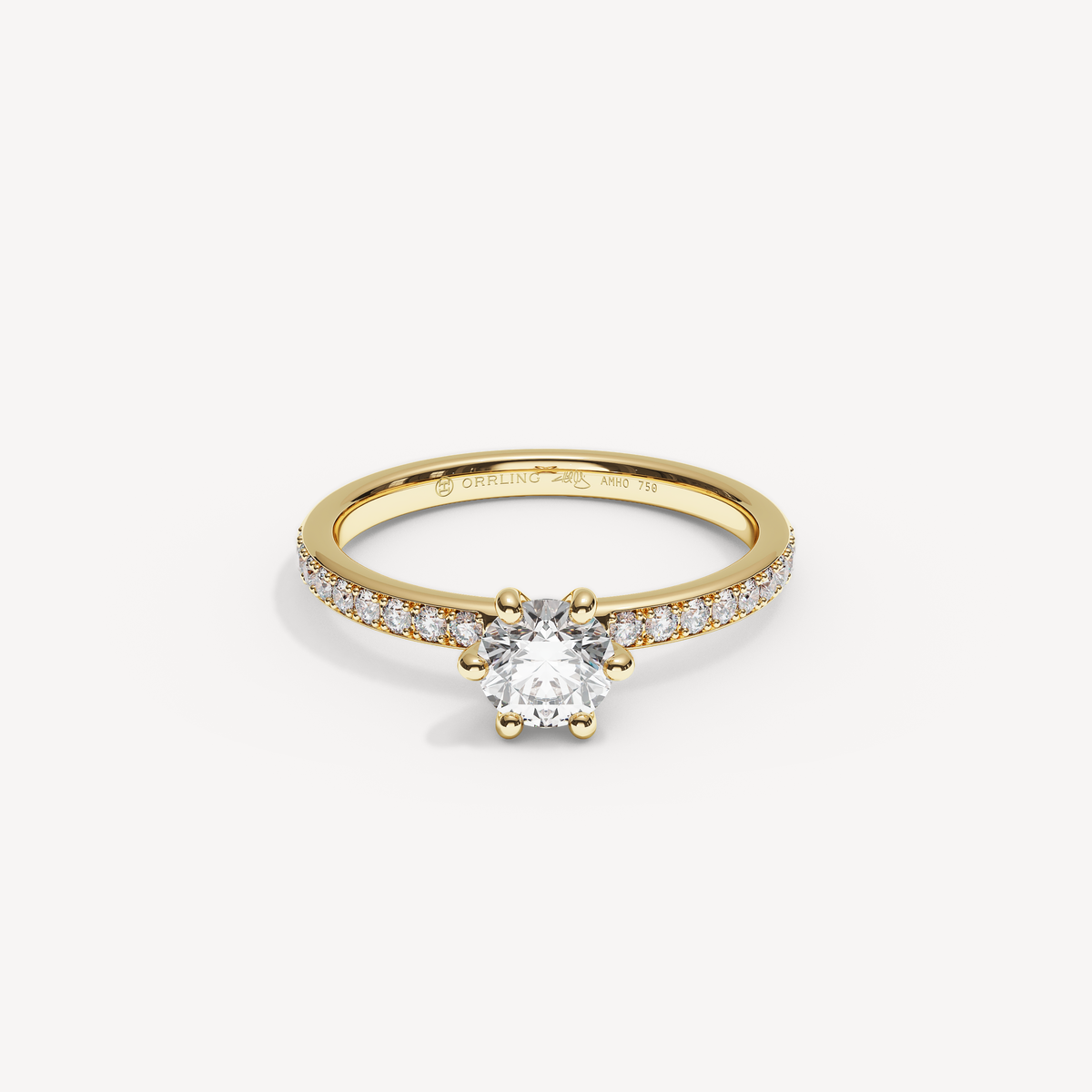 011) ORRIELLECANAL 92-2. 6 klo 0,50 + 0,01 sidstenar | Yellow Gold | View 0