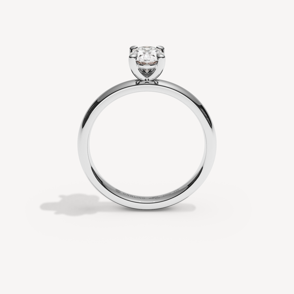 014) PHELIA92-2,5. Oval 0,70 | White Gold | View 2