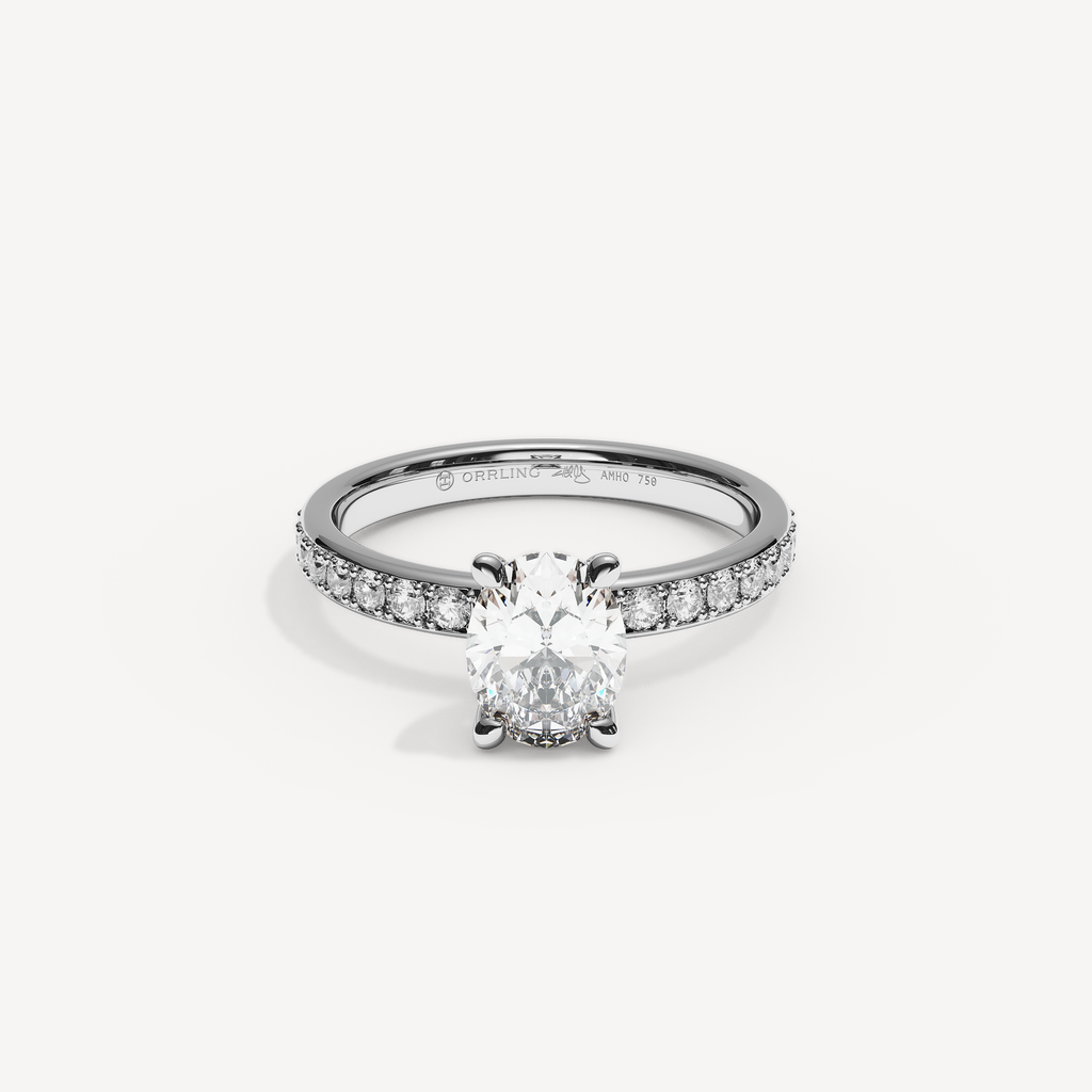 015) PHELIACANAL 92-2,5. Oval 1,00 + 0,02 sidstenar | White Gold | View 0