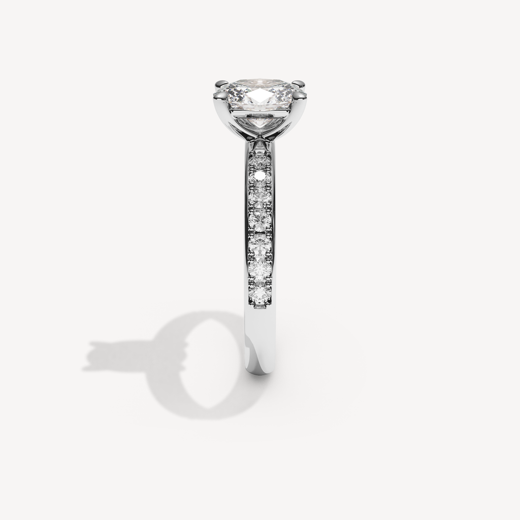 015) PHELIACANAL 92-2,5. Oval 1,00 + 0,02 sidstenar | White Gold | View 3