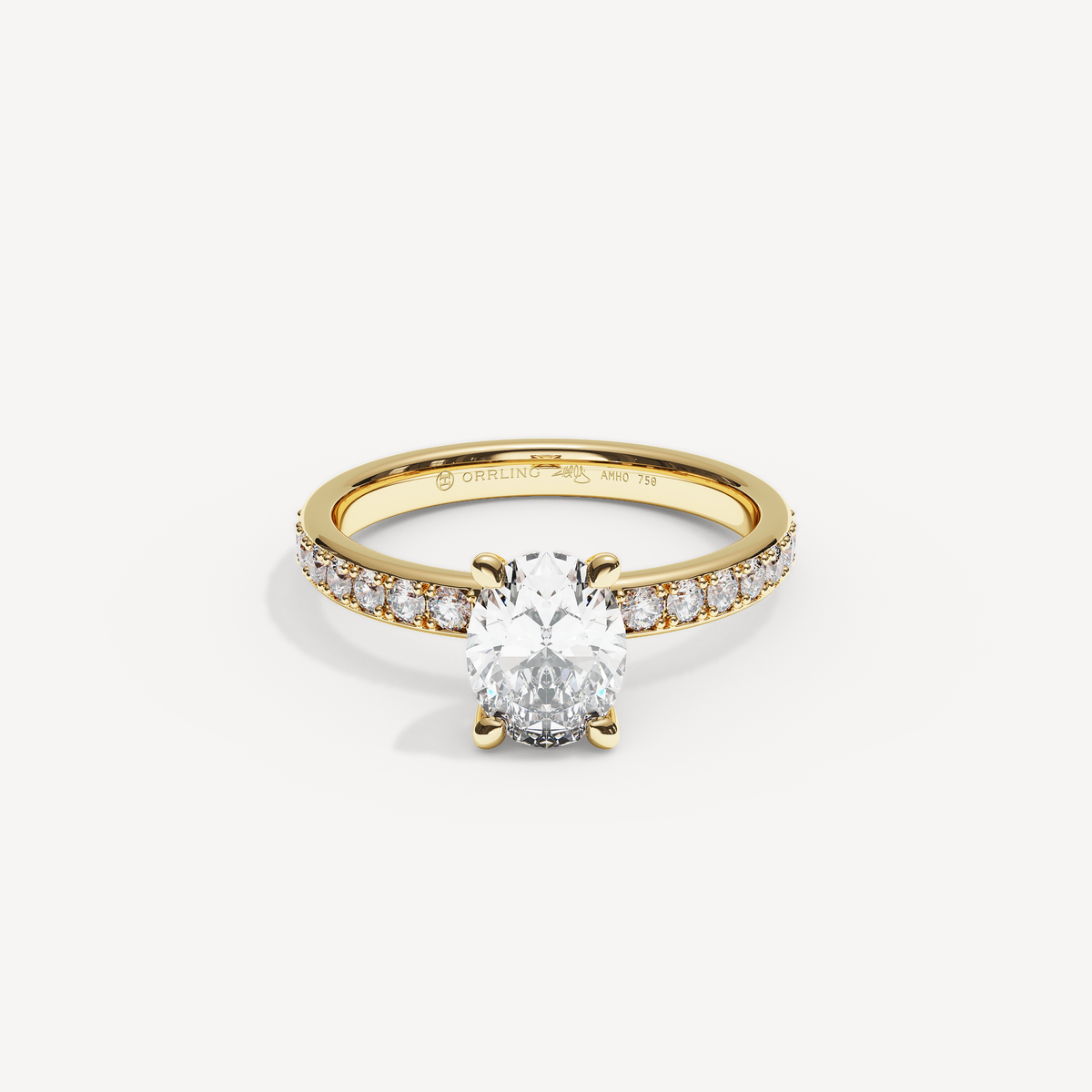 015) PHELIACANAL 92-2,5. Oval 1,00 + 0,02 sidstenar | Yellow Gold | View 0