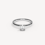 020) PHELIA 92-2. Oval 0,50 | White Gold | View 0