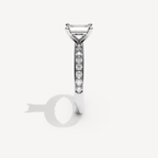021) REFELLECANAL 92-2,5. Smaragd 0,70 + 0,02 sidstenar | White Gold | View 3