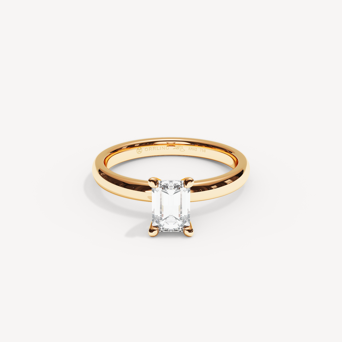 022) REFELLE 92-2,5. Smaragd 0,70 | Rose Gold | View 0