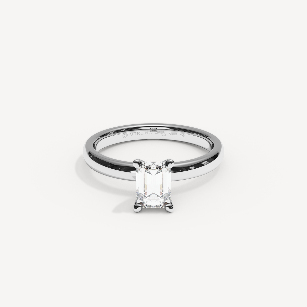 022) REFELLE 92-2,5. Smaragd 0,70 | White Gold | View 0