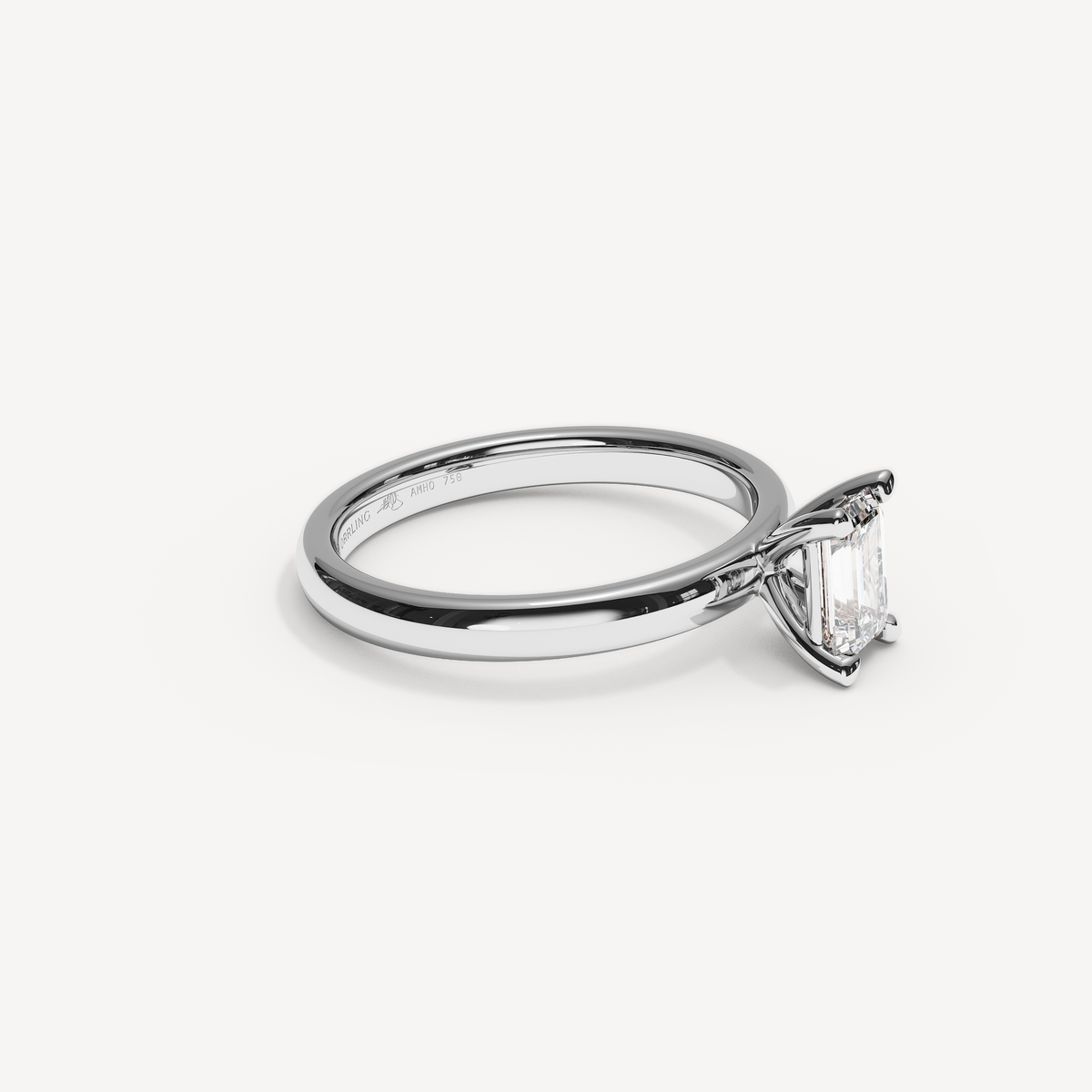 022) REFELLE 92-2,5. Smaragd 0,70 | White Gold | View 1