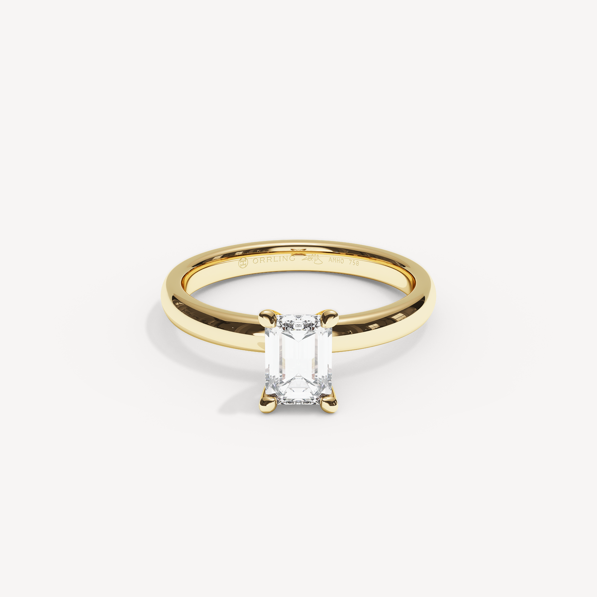 022) REFELLE 92-2,5. Smaragd 0,70 | Yellow Gold | View 0
