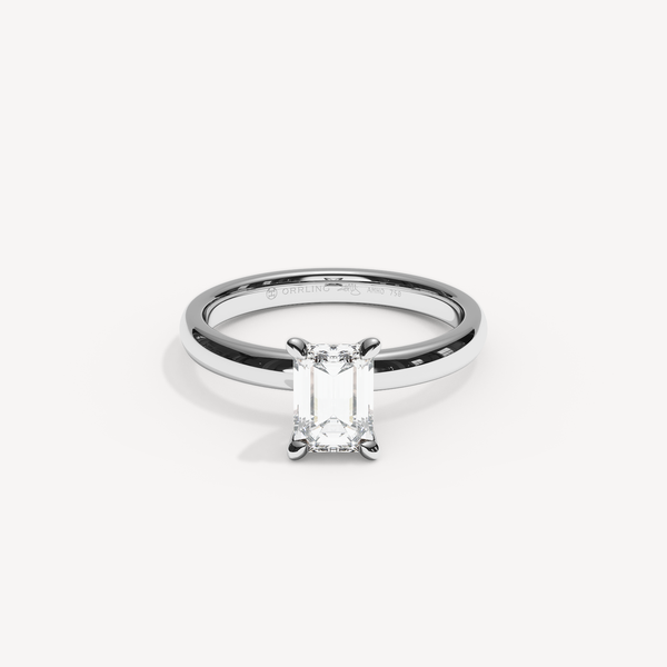 024) REFELLE 92-2,5. Smaragd 1,00 | White Gold | View 0