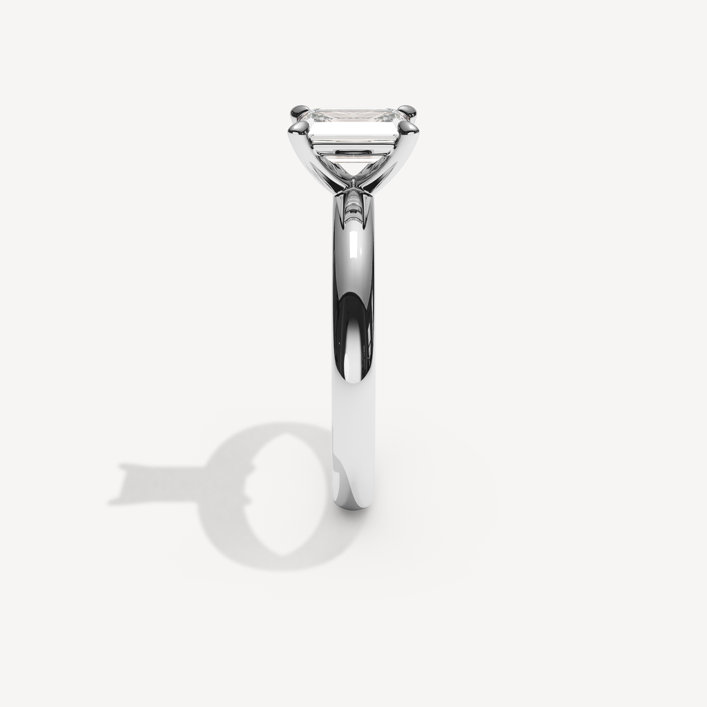 024) REFELLE 92-2,5. Smaragd 1,00 | White Gold | View 3