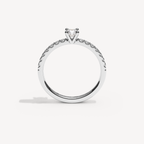 039) COVAMONTE M25. 2 mm skena. Glimmer 0,25 + 0,02 sidstenar | White Gold | View 2