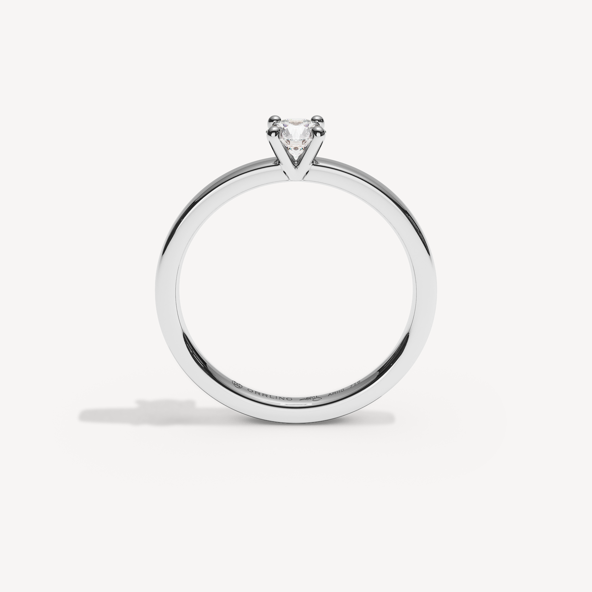 040) COVAMONTE M25. 2 mm skena. Glimmer 0,25 | White Gold | View 2