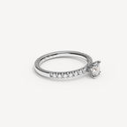 041COVAMONTE M25. 2 mm skena. Glimmer 0,50 + 0,02 sidstenar | White Gold | View 1