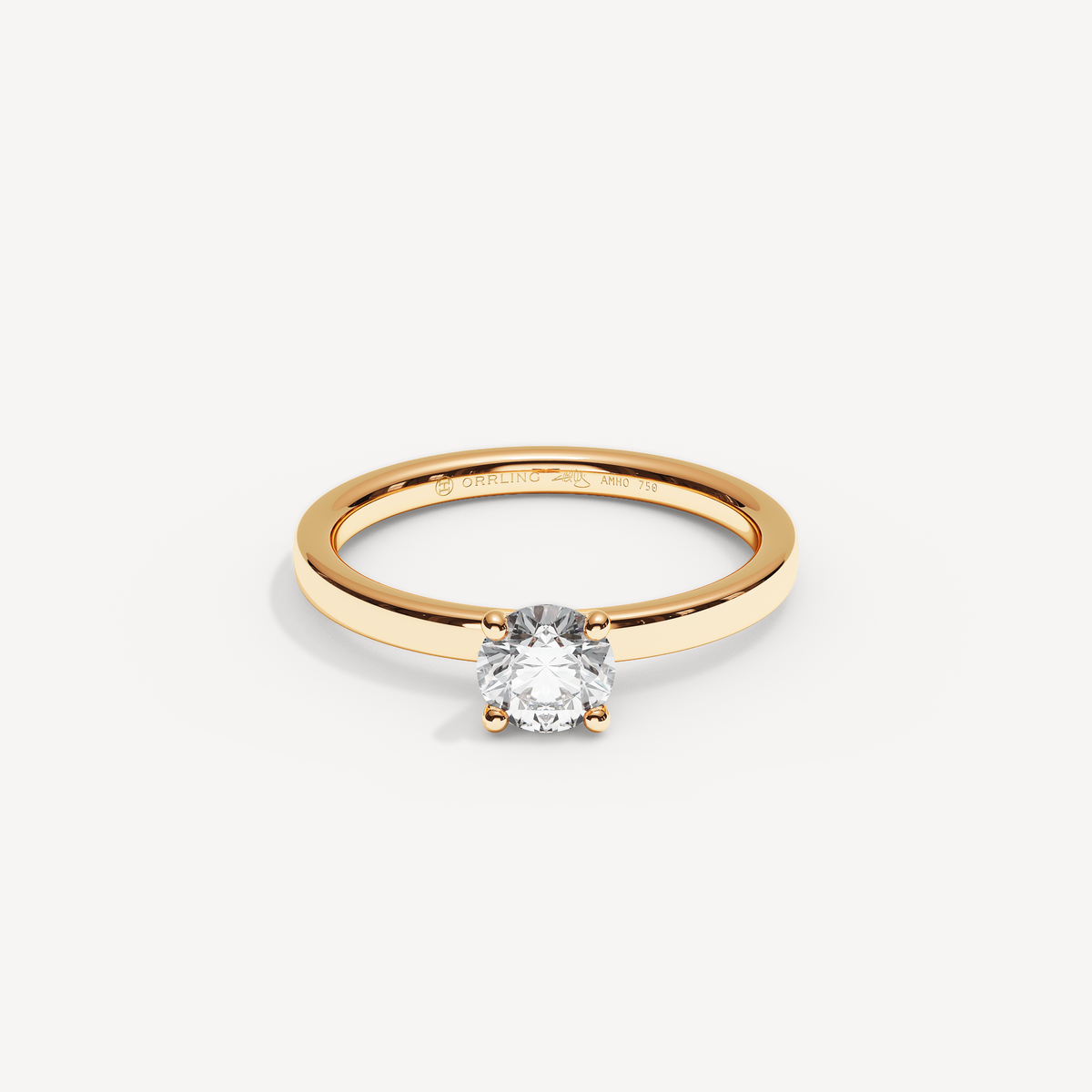 042COVAMONTE  M25. 2 mm skena. Glimmer 0,50 | Rose Gold | View 0