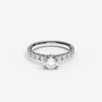 045) COVAMONTE M25. 3 mm skena. Glimmer 0,75 + 0,05 sidstenar | White Gold | View 0