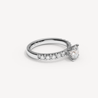 045) COVAMONTE M25. 3 mm skena. Glimmer 0,75 + 0,05 sidstenar | White Gold | View 1