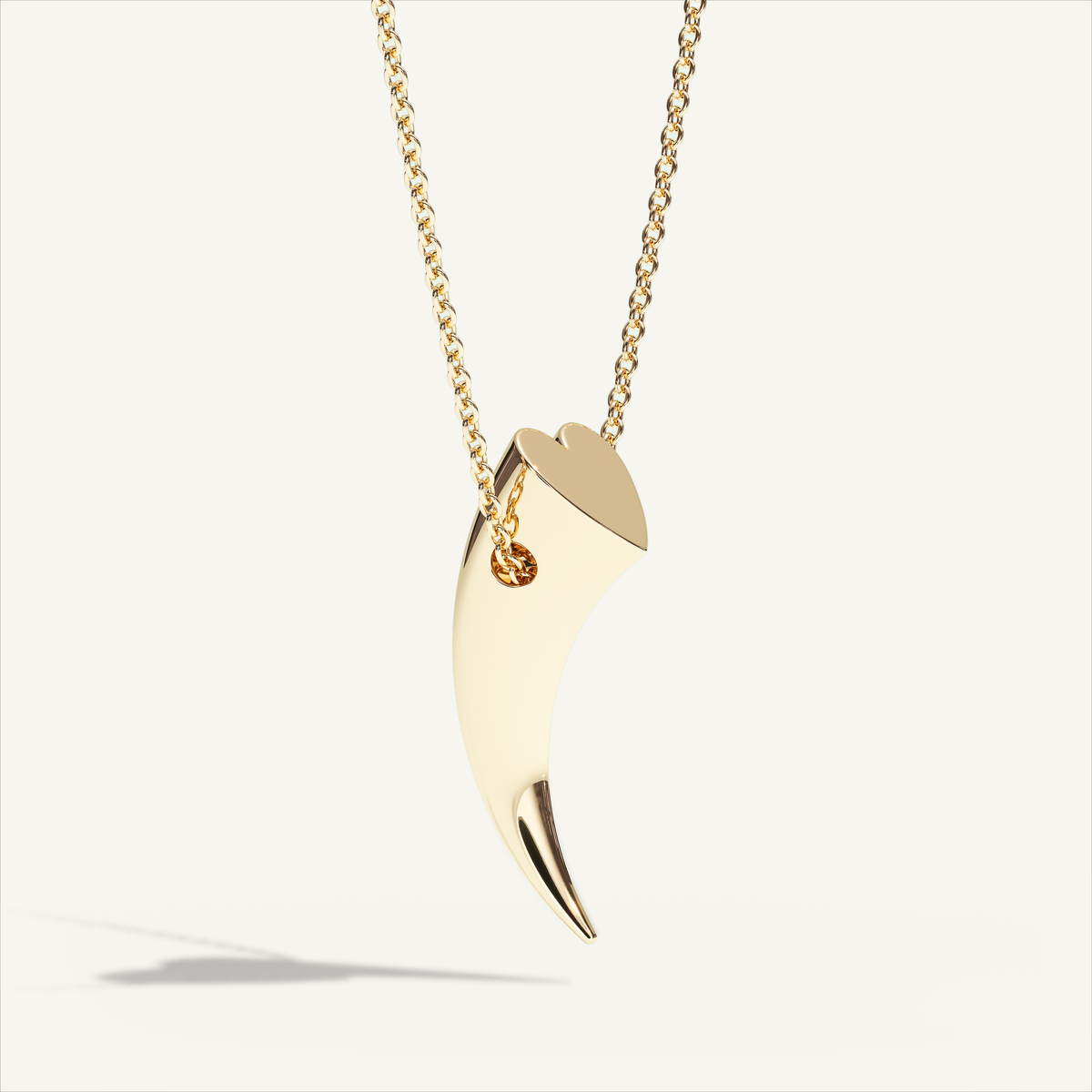 Griffe One Necklace in 18K yellow gold, product view
