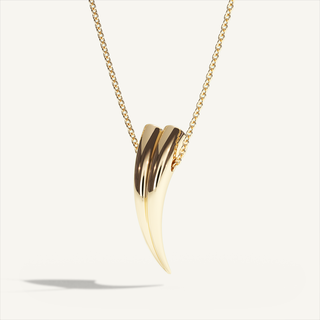 Griffe One Necklace in 18K yellow gold, product view