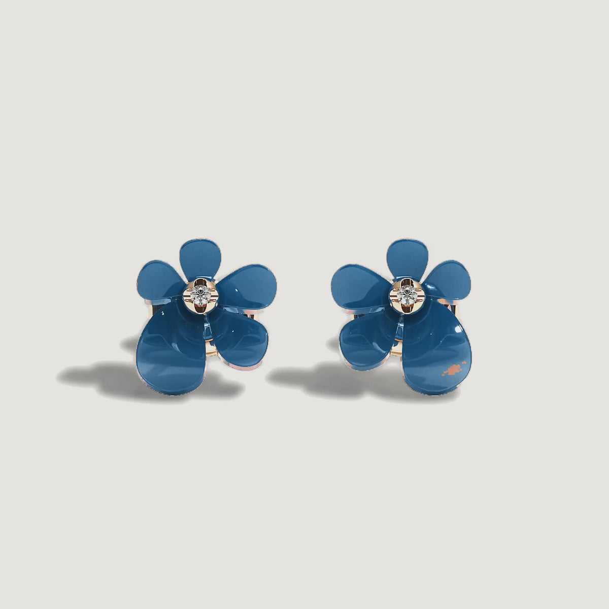 Gisela Blue Agate Studs