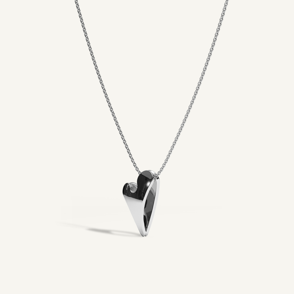 Dripping Core Petit Silver Necklace
