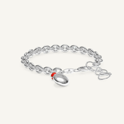 Ballon Charm Bracelet Silver