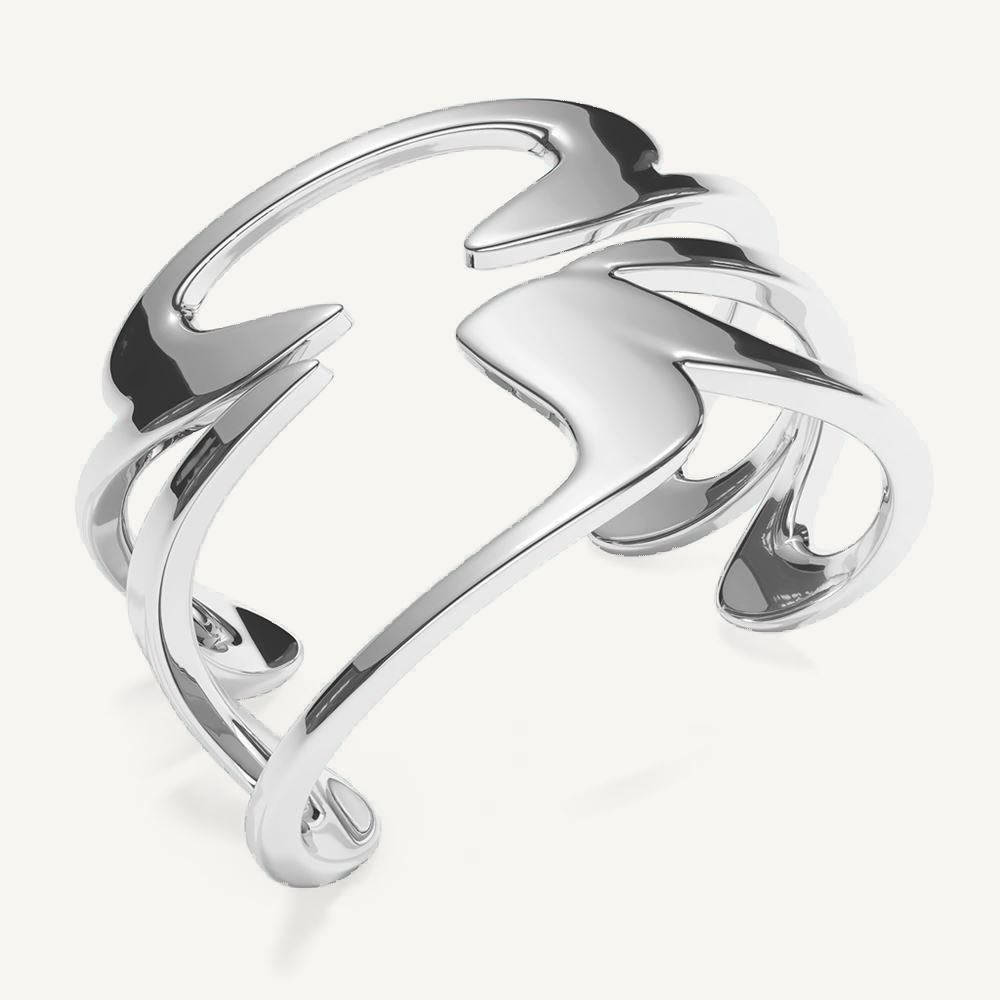 Bloom Bangle Silver