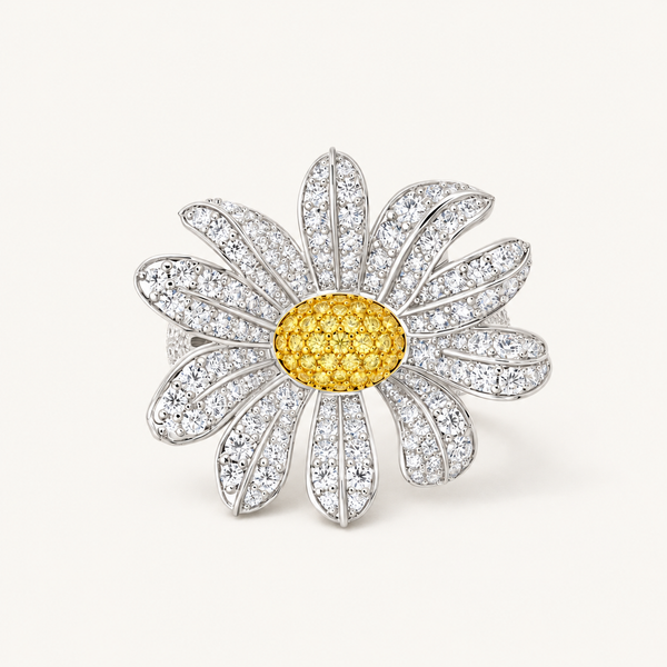 VERANA POP diamond ring, front view